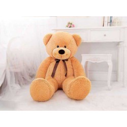 Big Golden Brown Smiling Teddy Bear (5 Feet) - 150 cms - 60 Inch